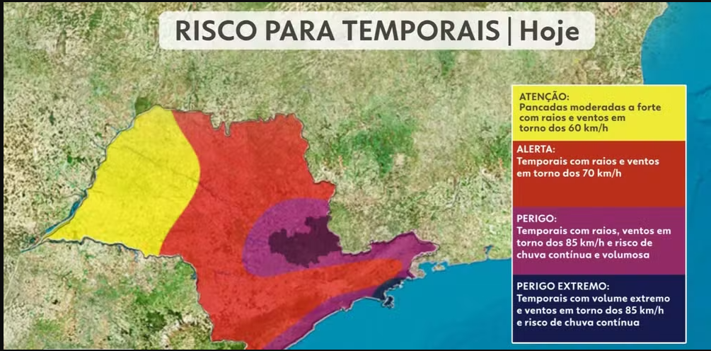 Piracicaba Registra Chuva Acima da Média Histórica em Novembro e Alerta para Temporais Continua